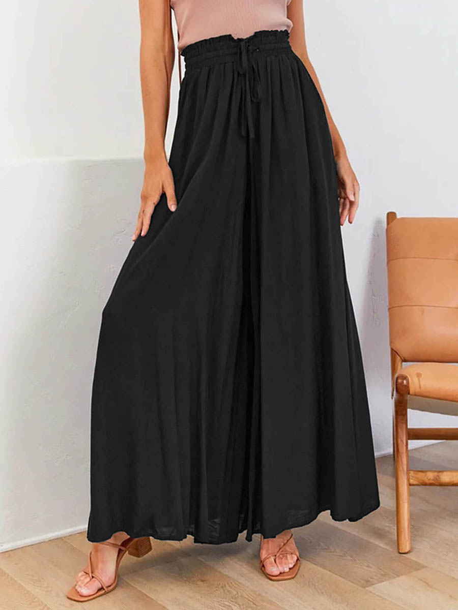 Women High Waist Wide Leg Pant - Palazzo Pant Wide review and price