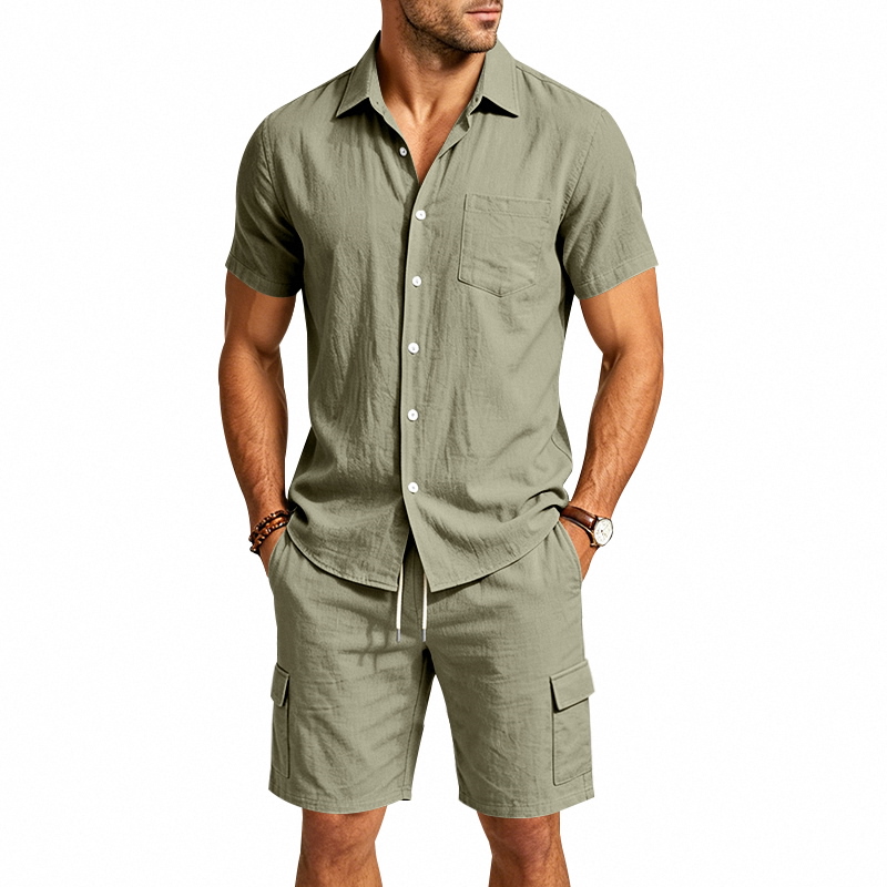 Men Summer American Linen Two  - Summer Clothing Types review and price