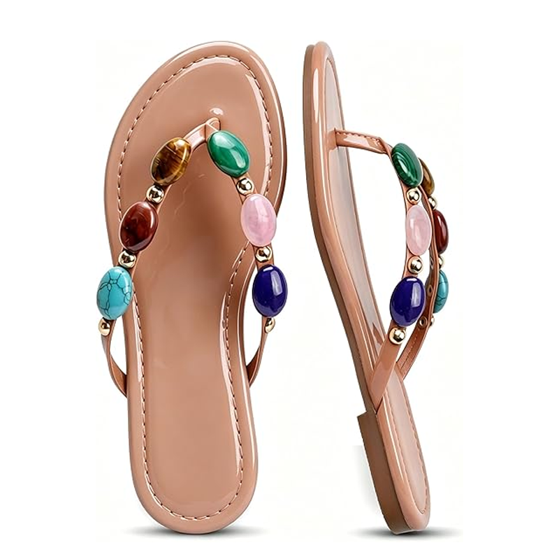 2026 Women Summer Jewelled Tho - Flip Flop Jeweled review and price