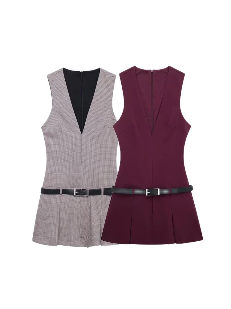 Sleeveless Pleated Mini Dress  - Summer Clothing Zara review and price