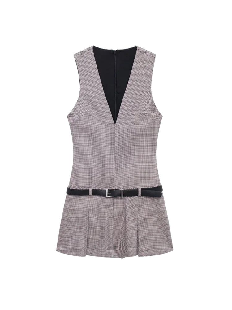 Sleeveless Pleated Mini Dress  - Summer Clothing Zara review and price